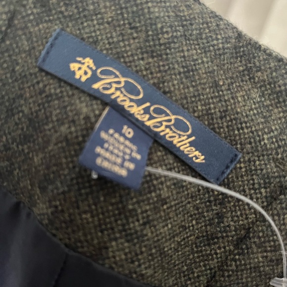High end brooks brothers tweed skirt - Picture 4 of 5